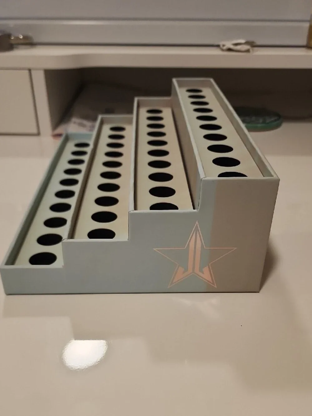 Jeffree Star Cosmetics Mint Green Lipstick Organizer Rack